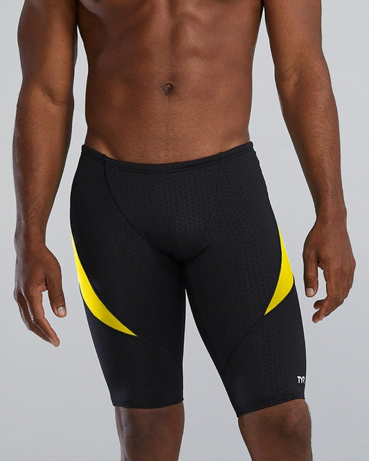 Durafast Elite® Men's Curve Splice Jammer Swimsuit - Hexa