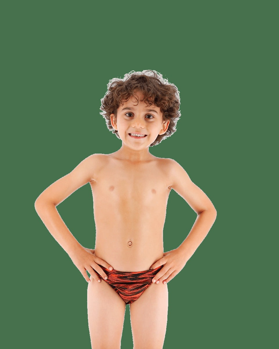 Durafast Elite® Boy's Brief Swimsuit - Fizzy