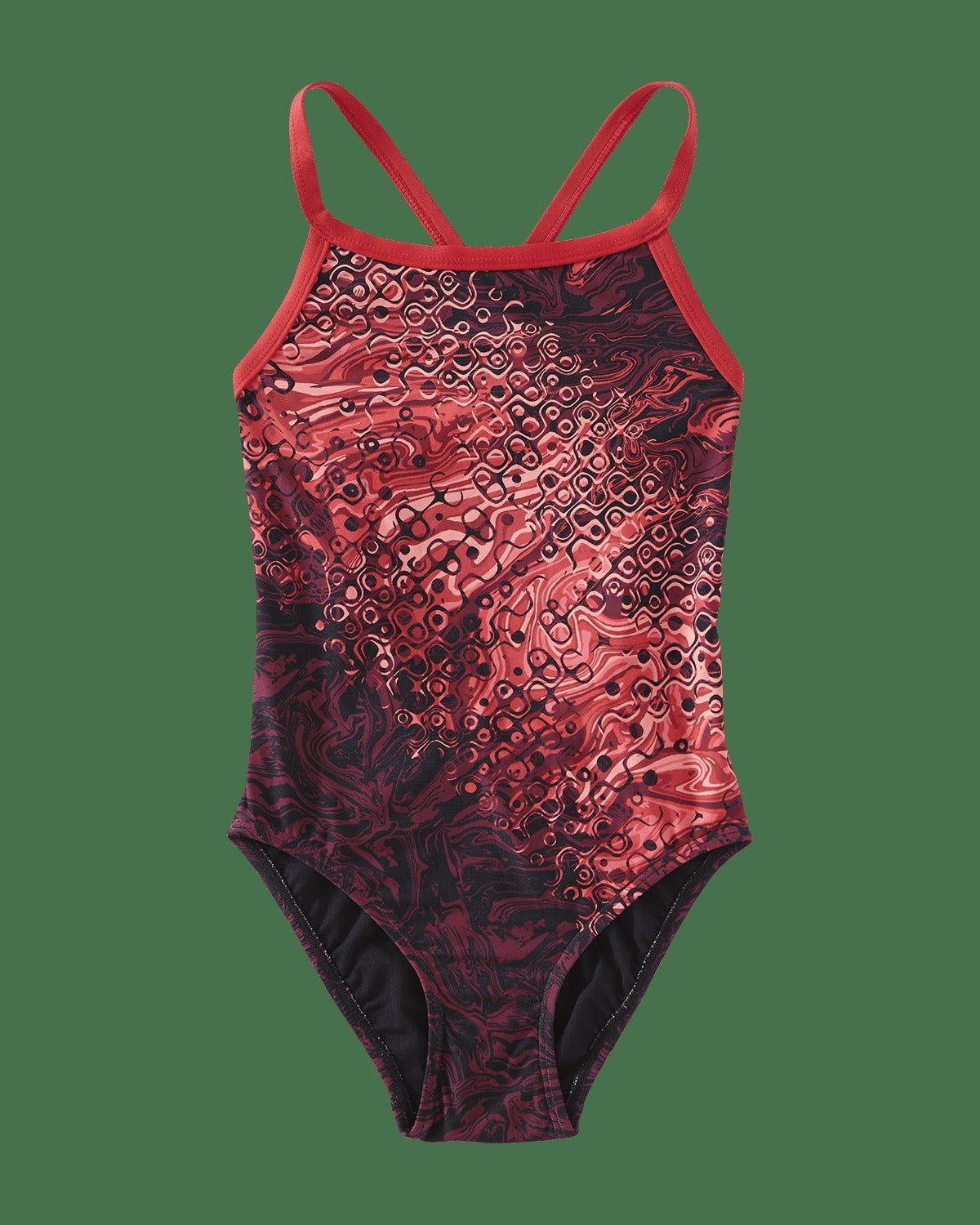 Durafast Elite® Girl's Diamondfit Swimsuit - Chroma