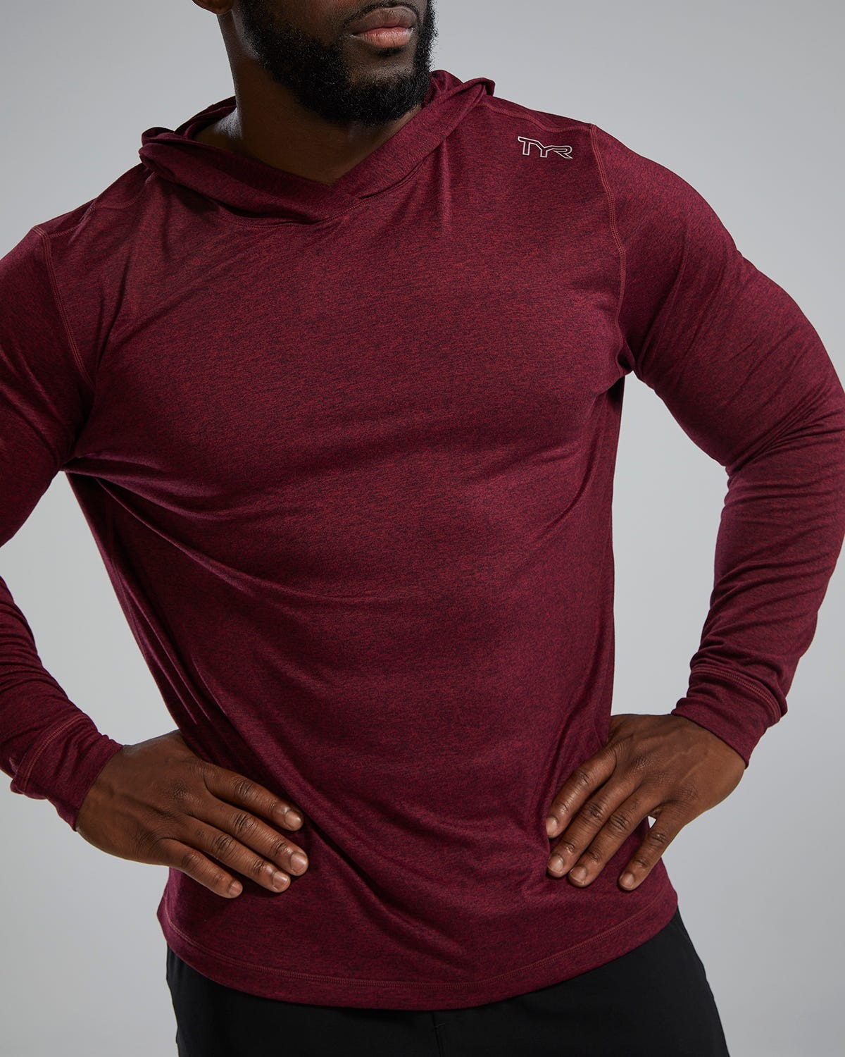 SLS Men's Tech Performance Hoodie - Solid