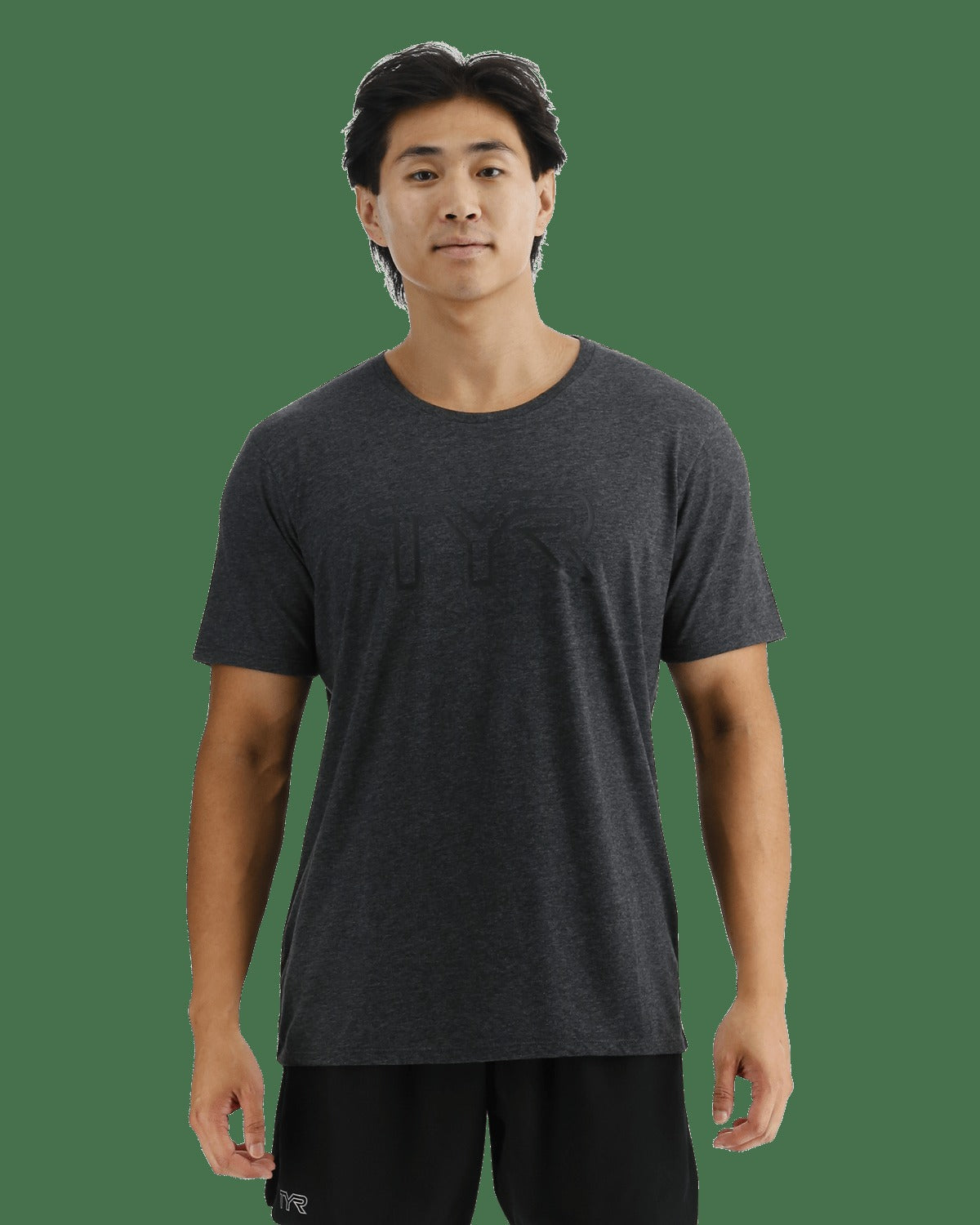 UltraSoft Men's Big Logo Tri-Blend Tech Tee