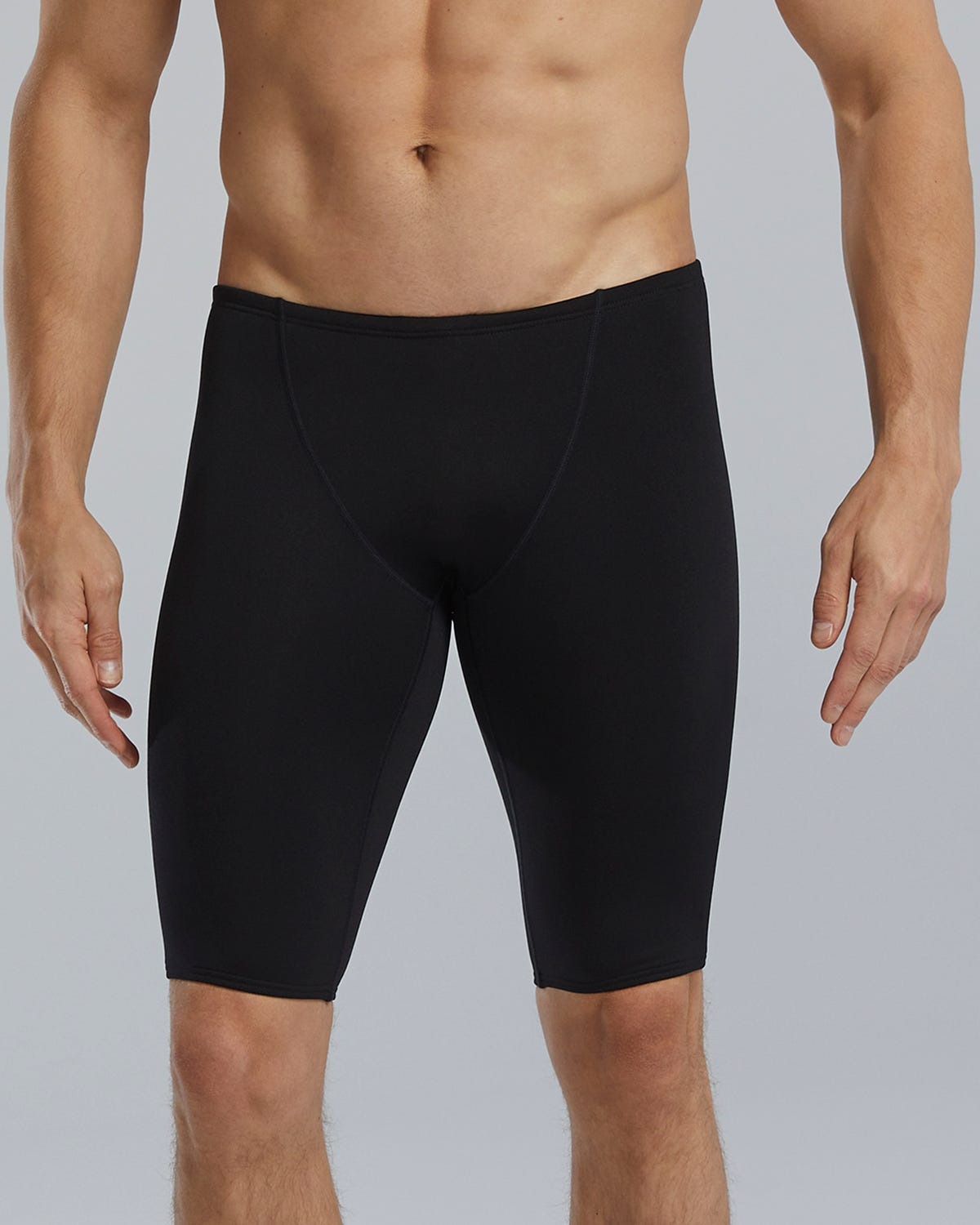 Durafast Elite® Men's Large Logo Jammer Swimsuit - Solid