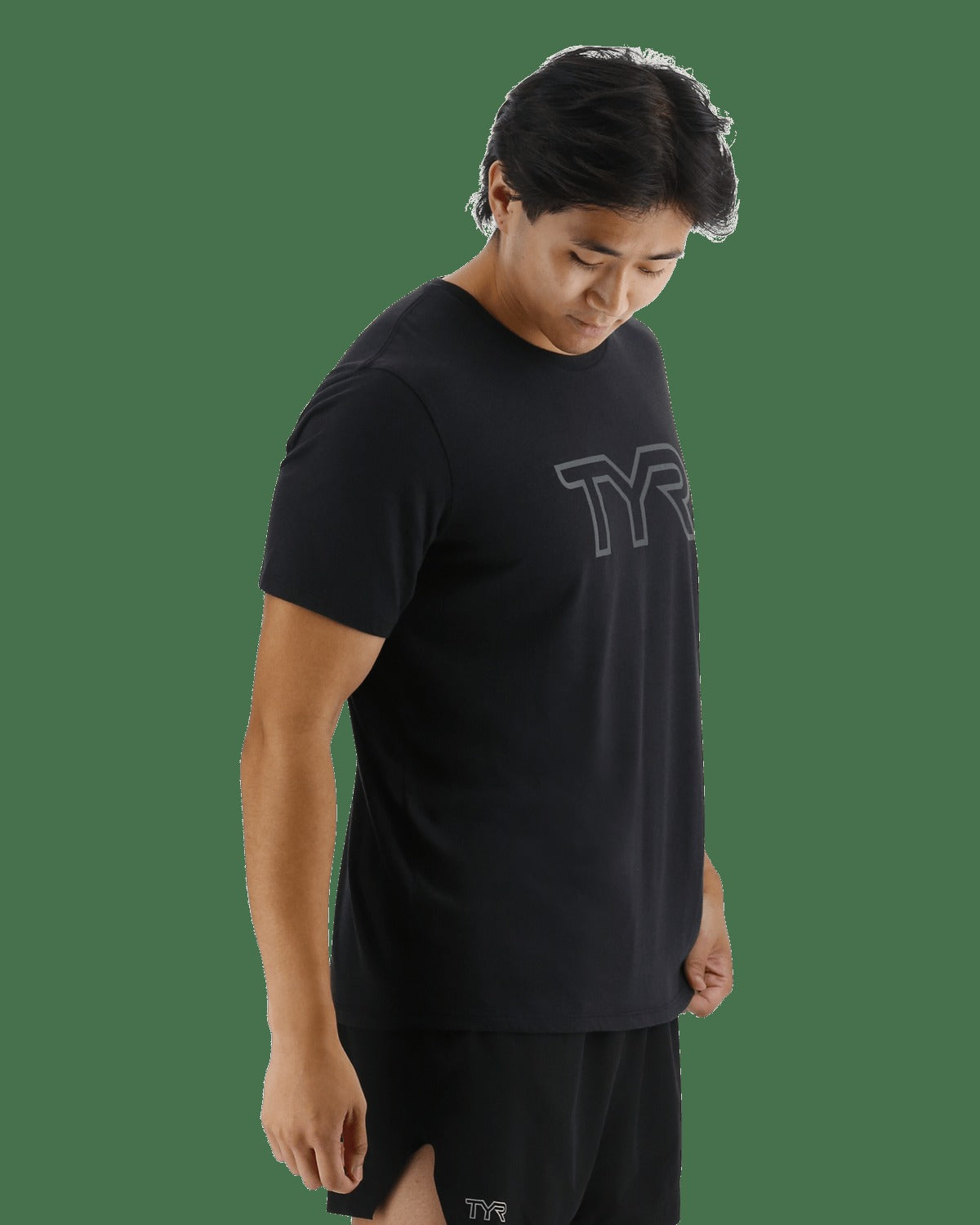 UltraSoft Men's Big Logo Tri-Blend Tech Tee