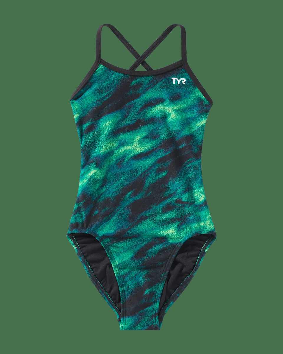 Durafast Elite® Girl's Trinityfit Swimsuit - Soren