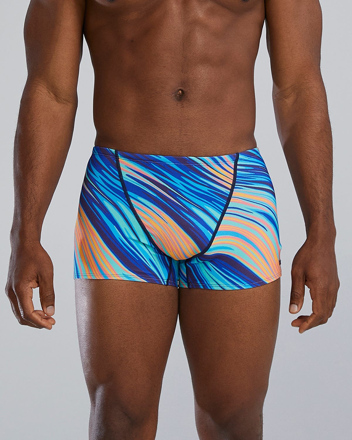 Durafast Elite® Men'sSquare Leg Swimsuit - Riptide