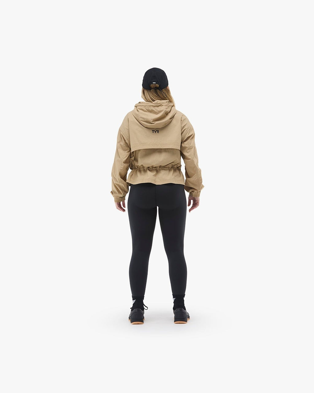 Women's Full Zip Windbreaker - Khaki