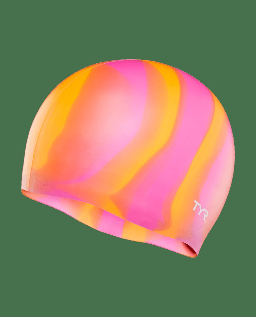 Adult Silicone Swim Cap - Multi-Color