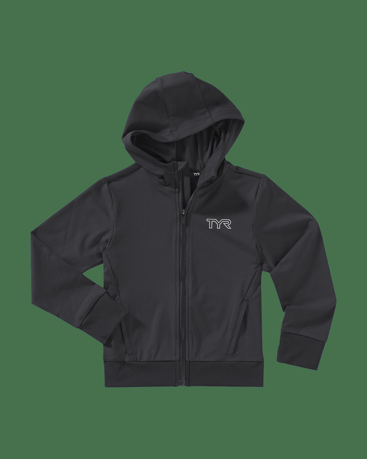 TYR Tech Youth Full Zip Hoodie