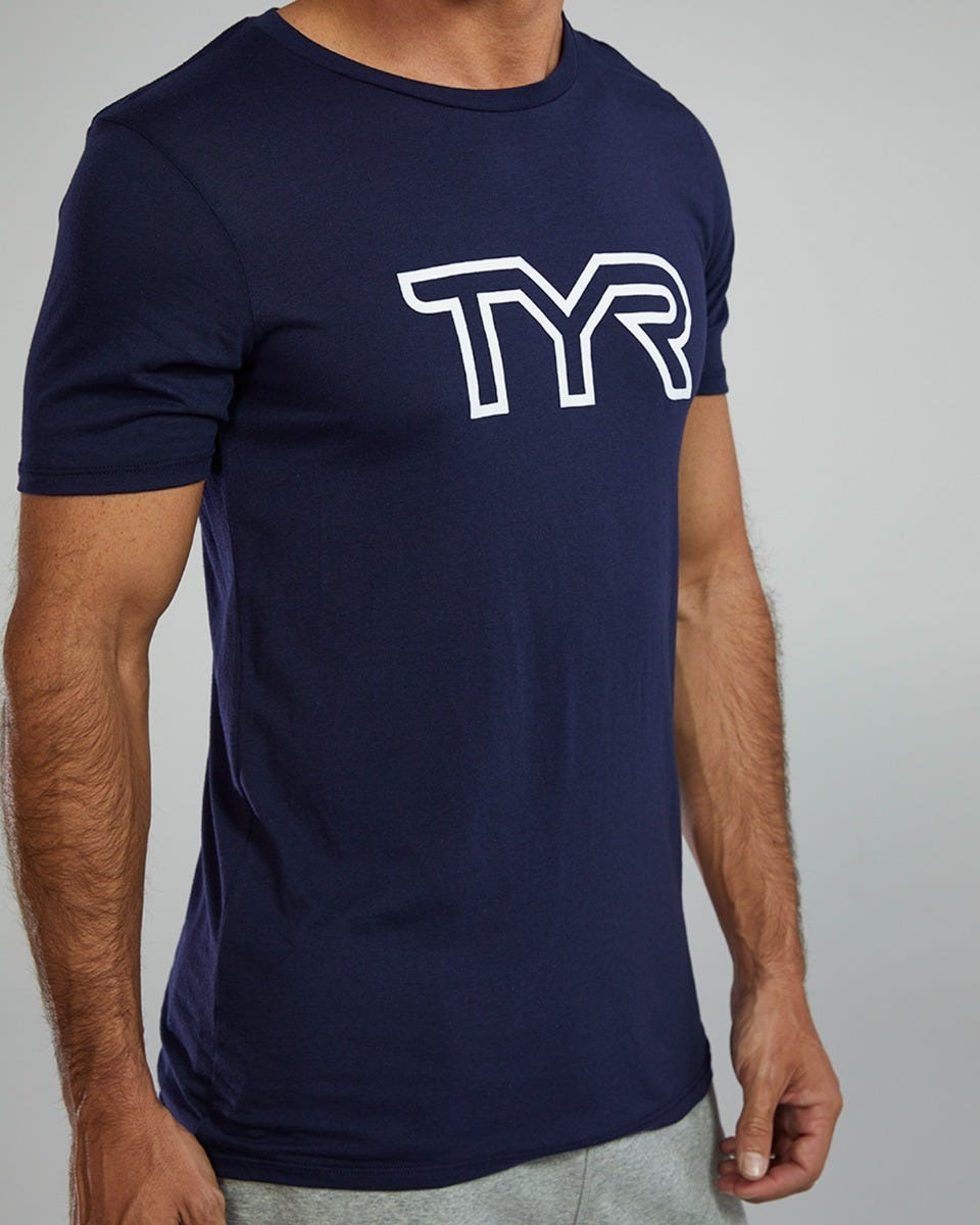 Unisex Ultrasoft Lightweight Tri Blend Tech Tee - Big Logo