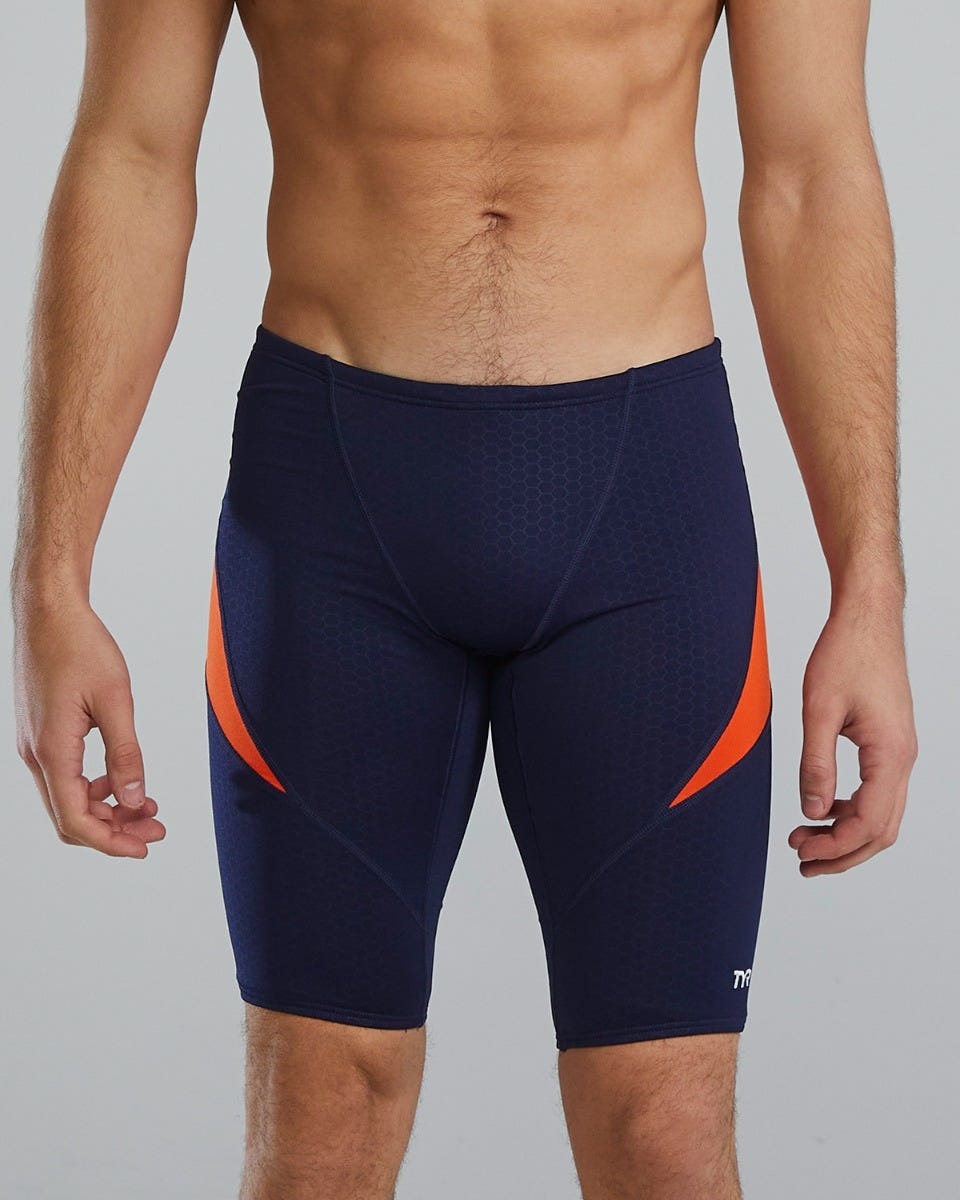 Durafast Elite® Men's Curve Splice Jammer Swimsuit - Hexa