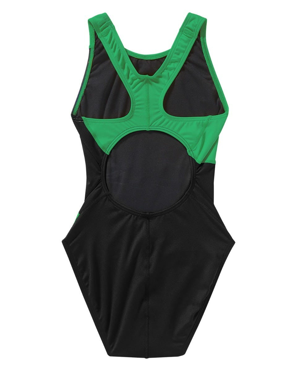 Durafast Elite® Girl's Maxfit Swimsuit - Vanguard Splice