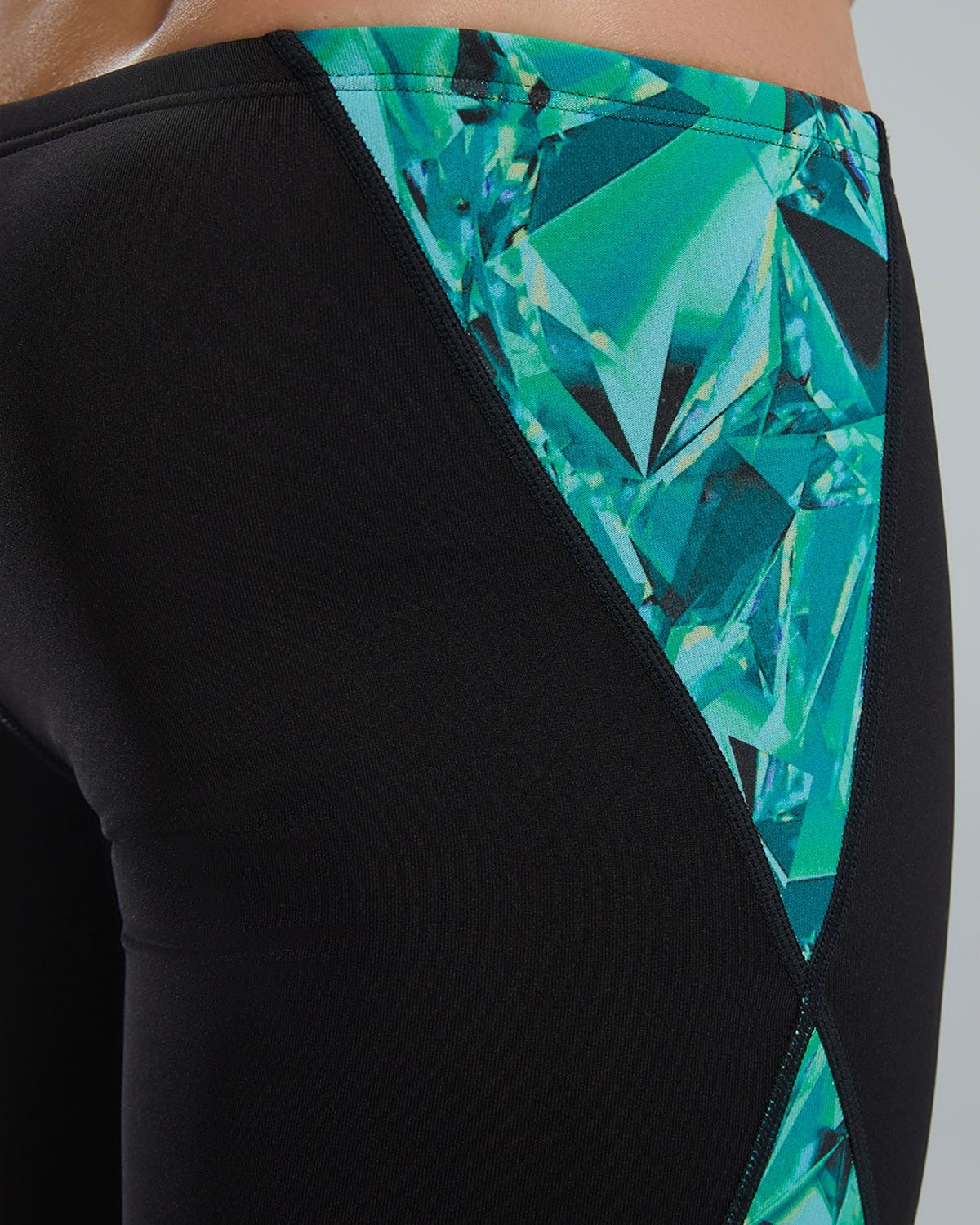 Durafast Elite® Men's Blade Splice Jammer Swimsuit - Crystalized