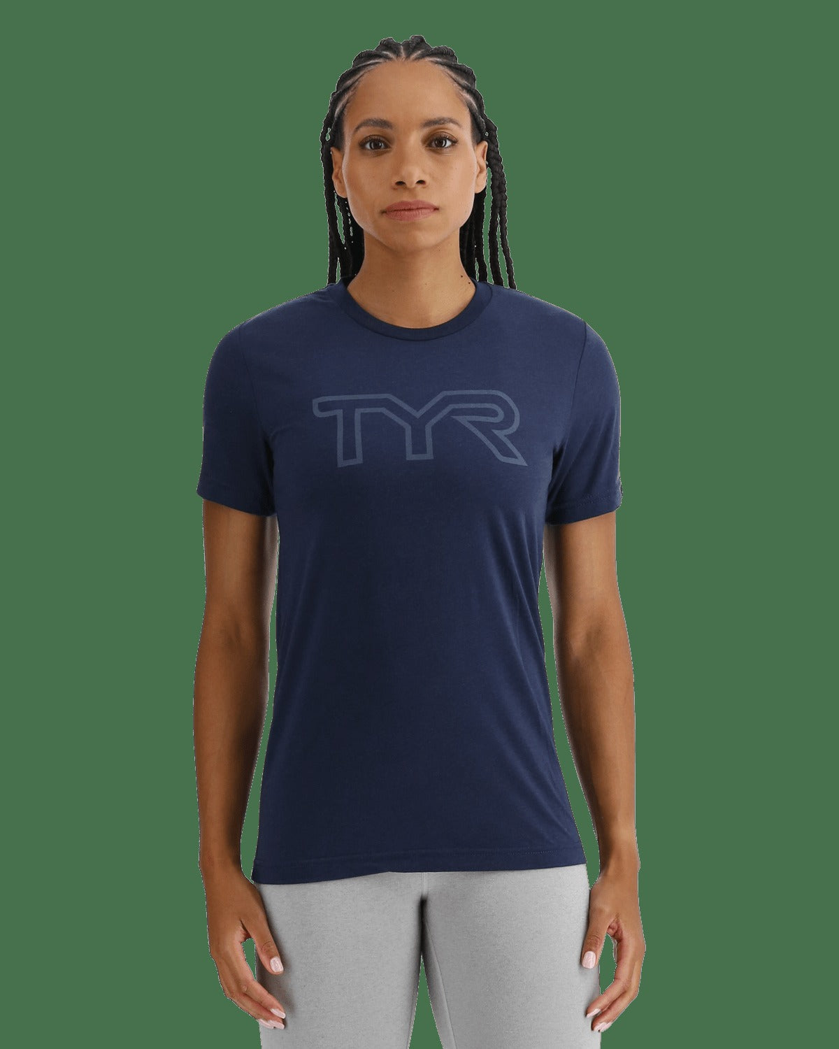 UltraSoft Women's Big Logo Tri-Blend Tech Tee