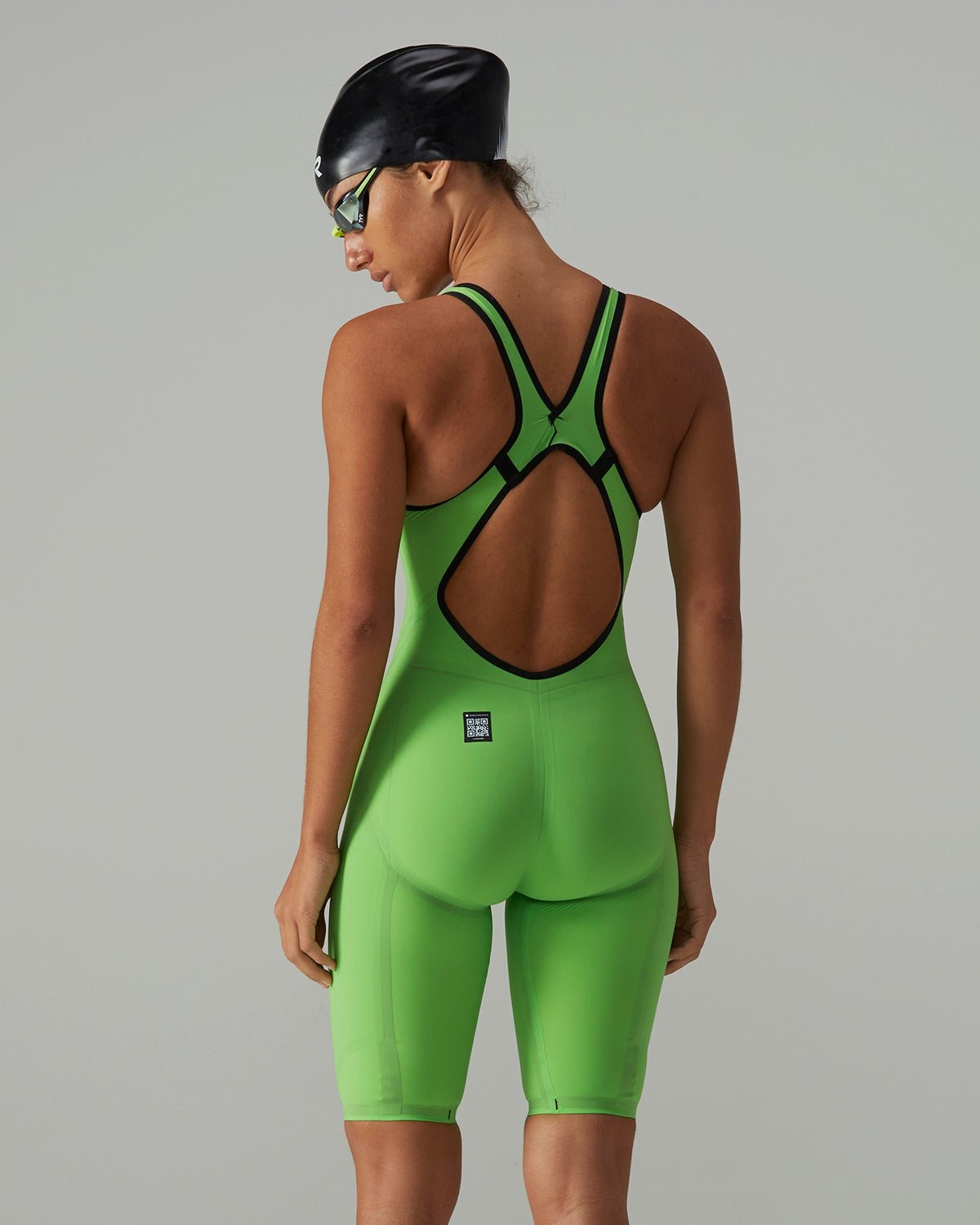 Women's Venzo Open Back Tech Suit - Solid - Non PFAS