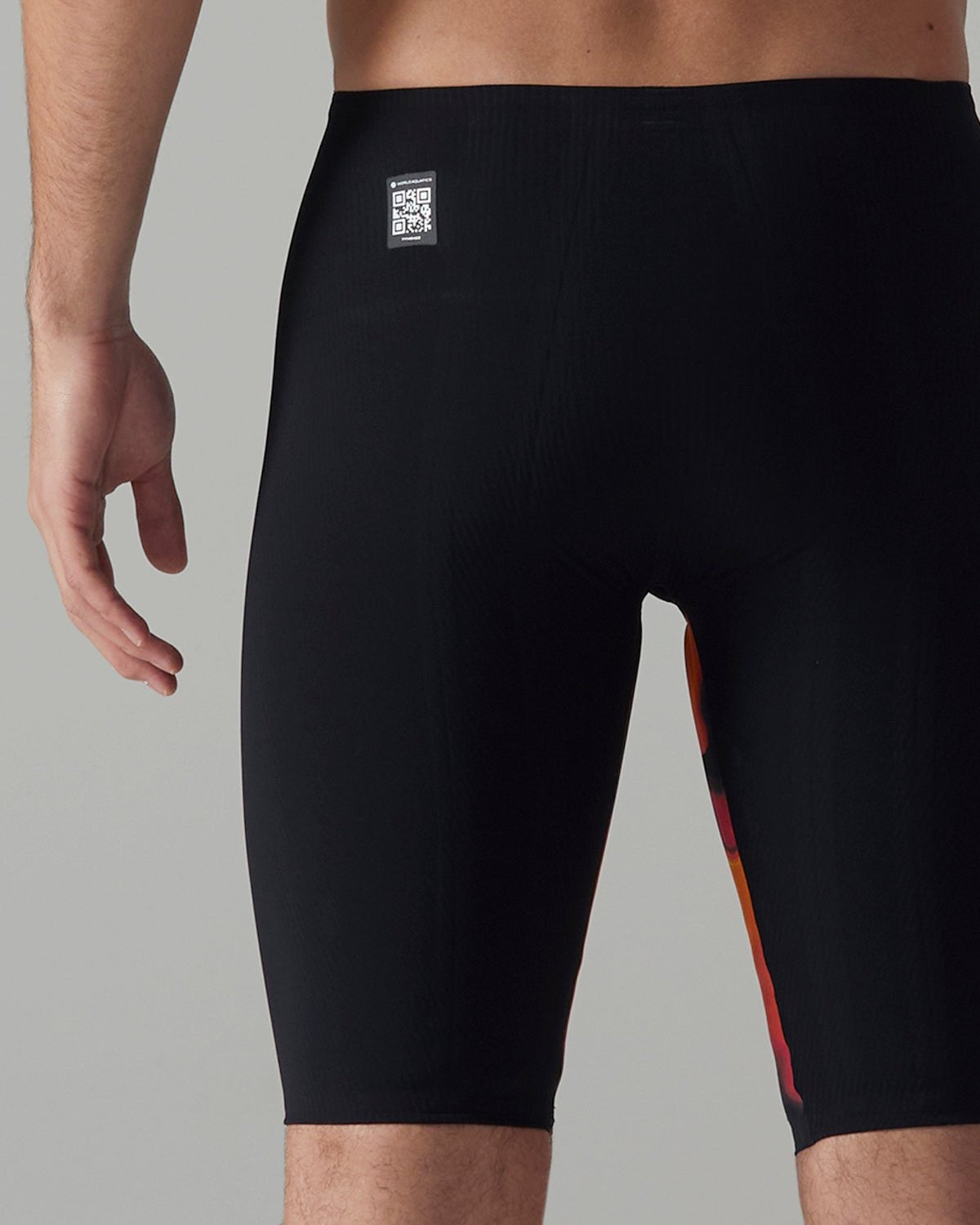 Men's Shockwave High Waist Jammer Tech Suit - Infrared