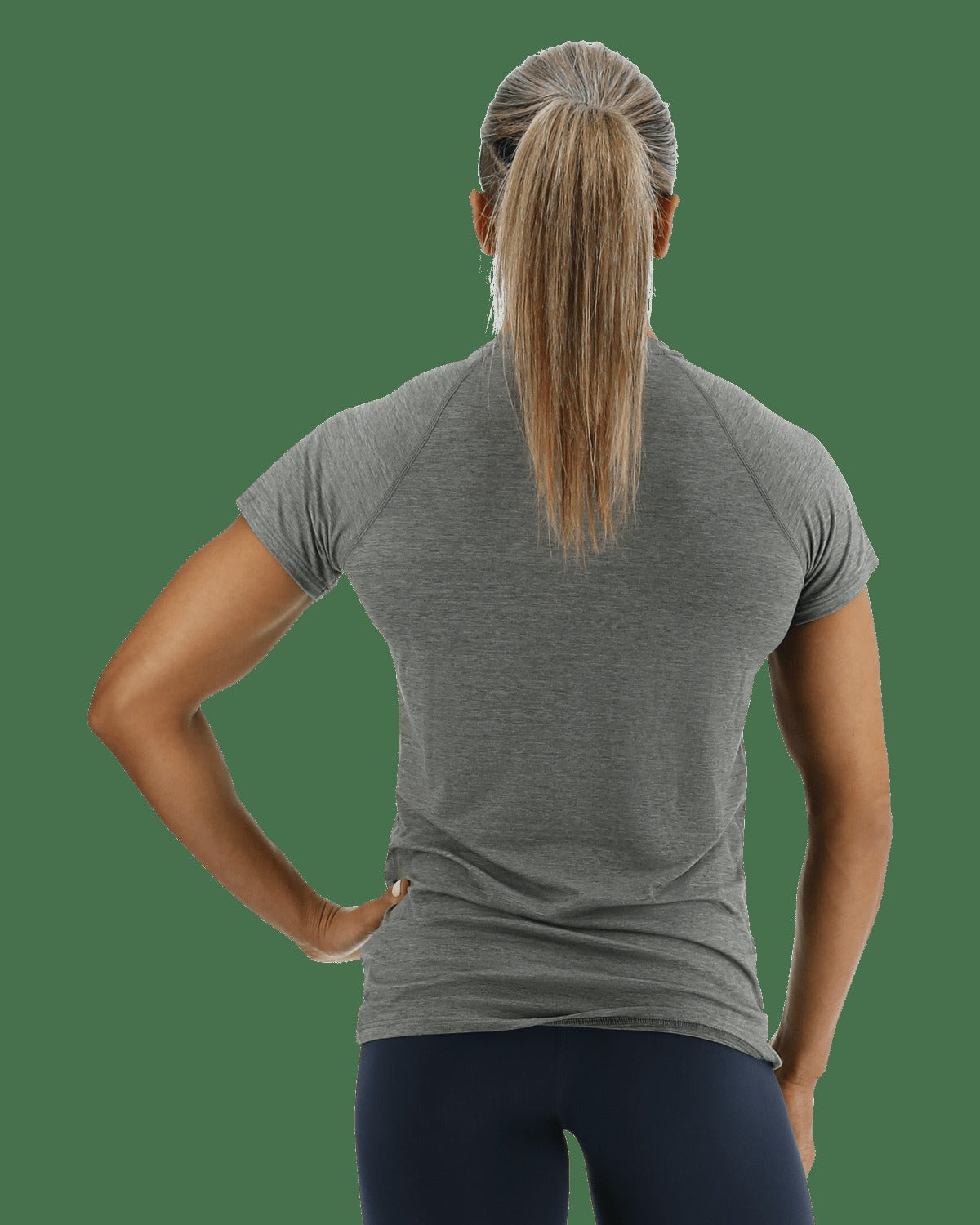 ClimaDryTM Women's Raglan Tee - Solid / Heather