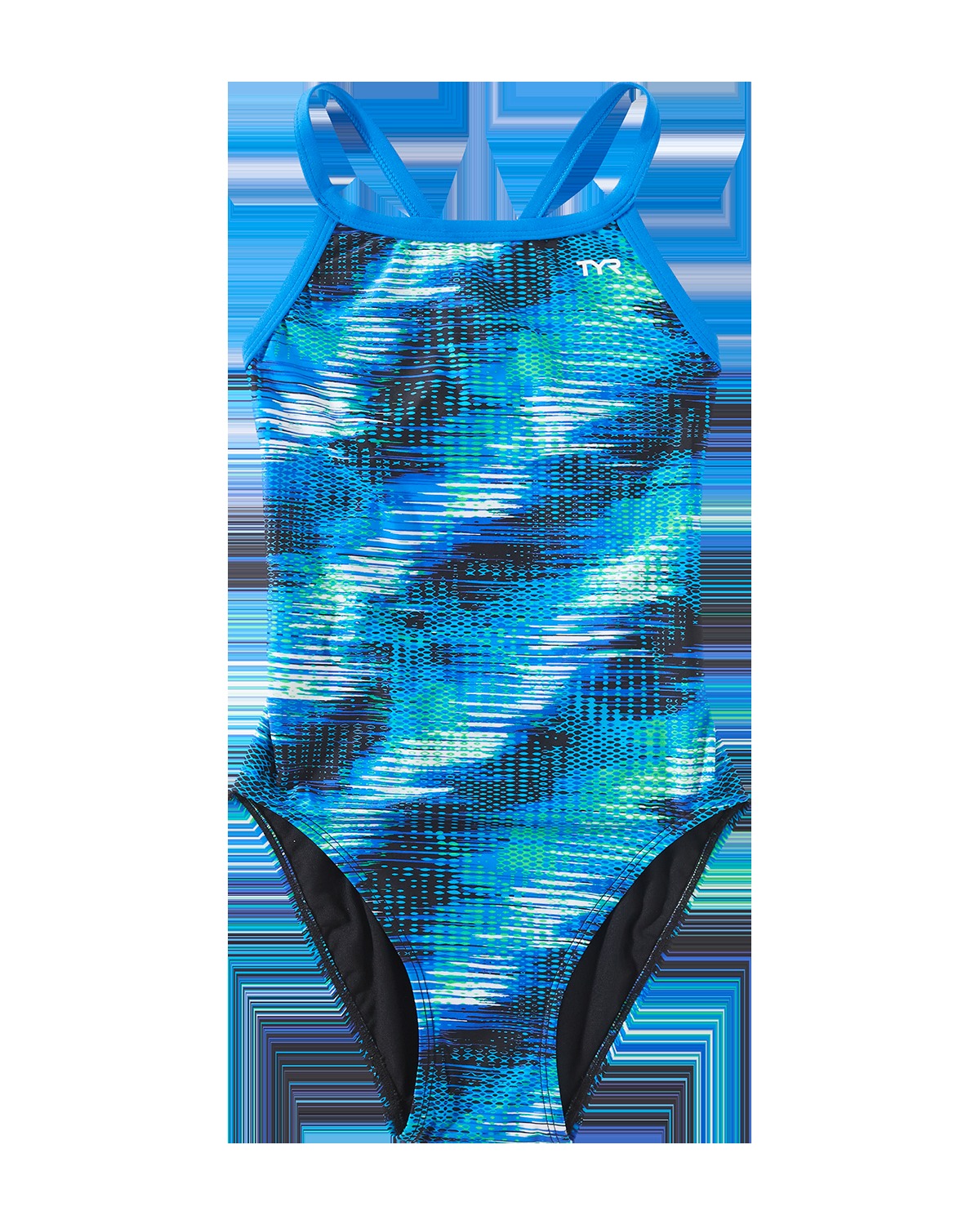 Durafast Elite® Girl's Diamondfit Swimsuit - Surge