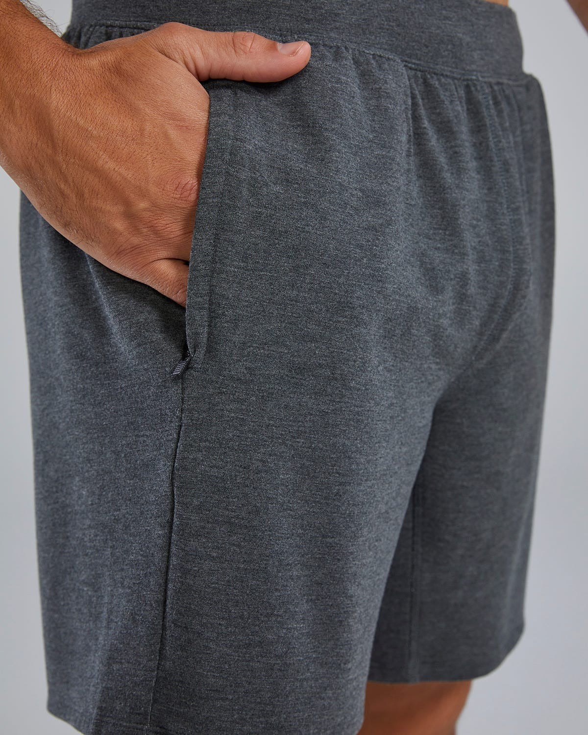 UltraSoft Men's Midweight Terry A.M. Shorts - Solid / Heather