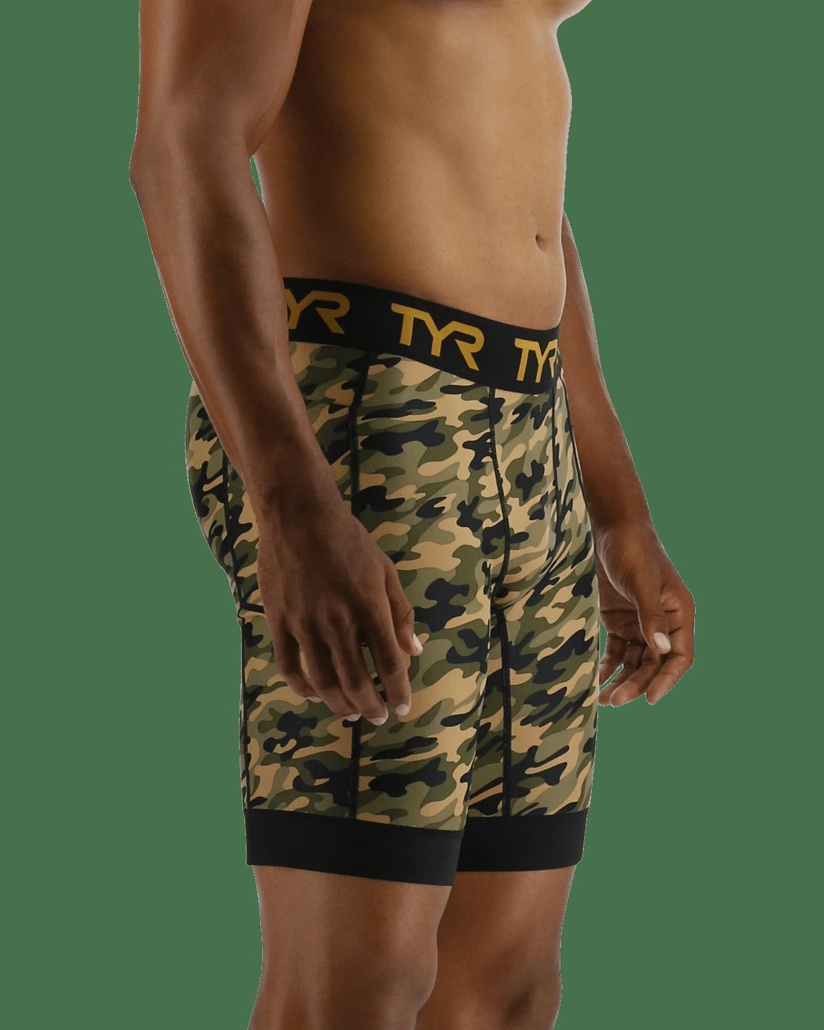 Men's Compression Shorts - Terra Camo