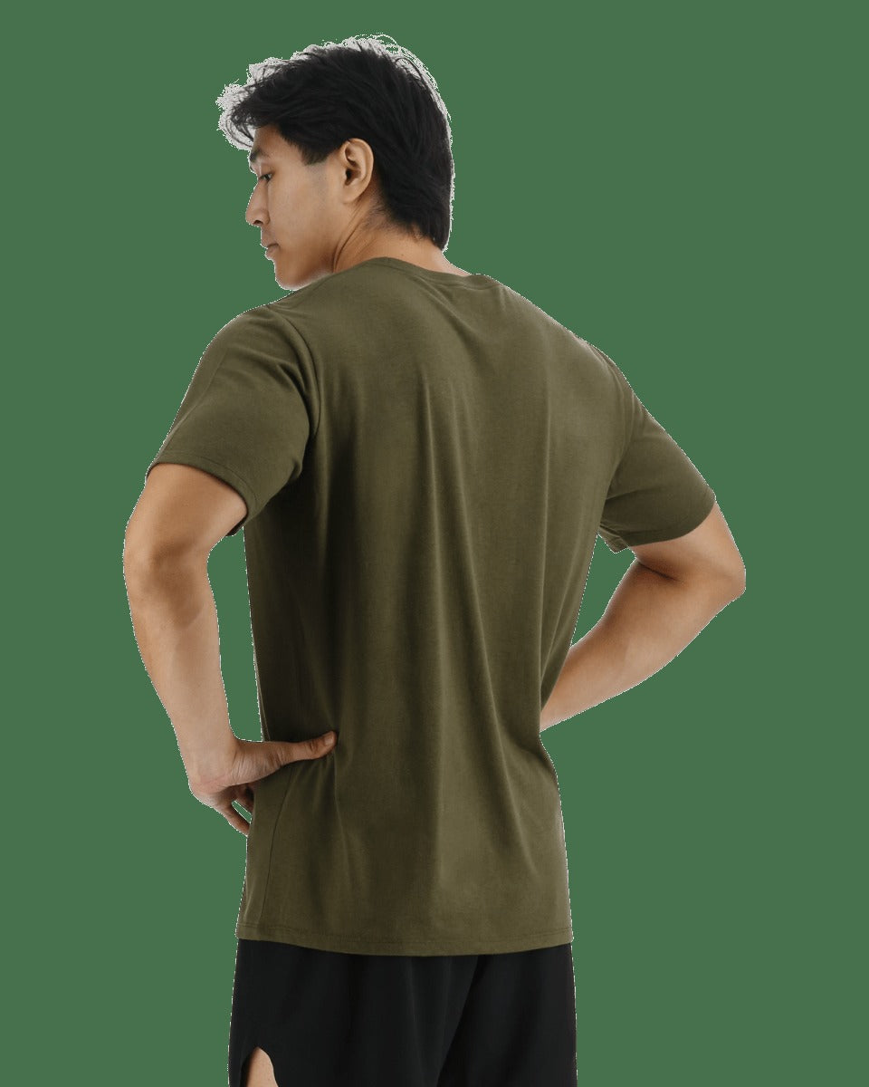 UltraSoft Men's Big Logo Tri-Blend Tech Tee