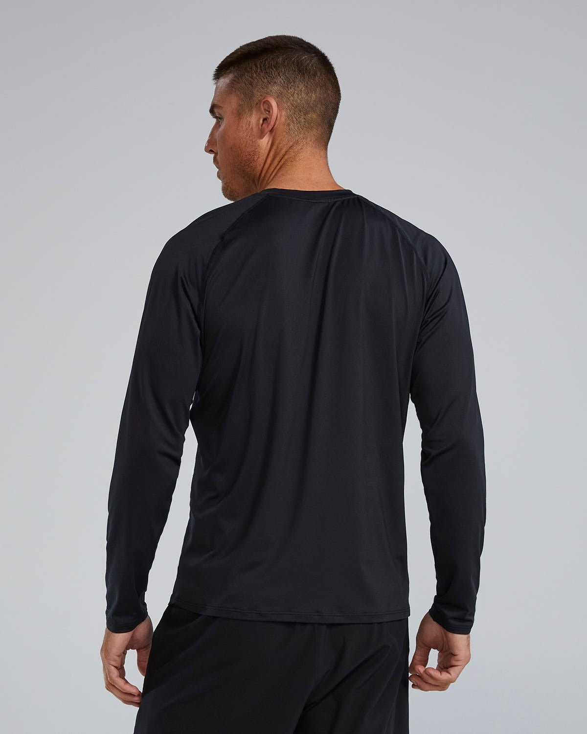 ClimaDryTM Men's Raglan Long Sleeve Tech Tee - Solid / Heather