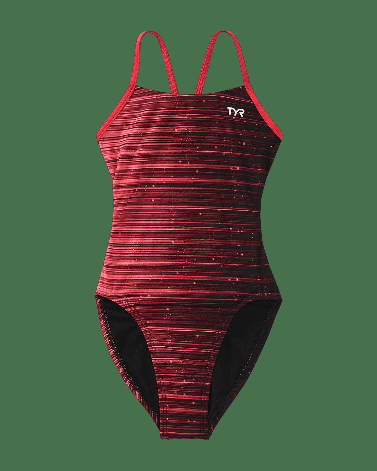Durafast Elite® Girl's Cutoutfit Swimsuit - Speedwarp