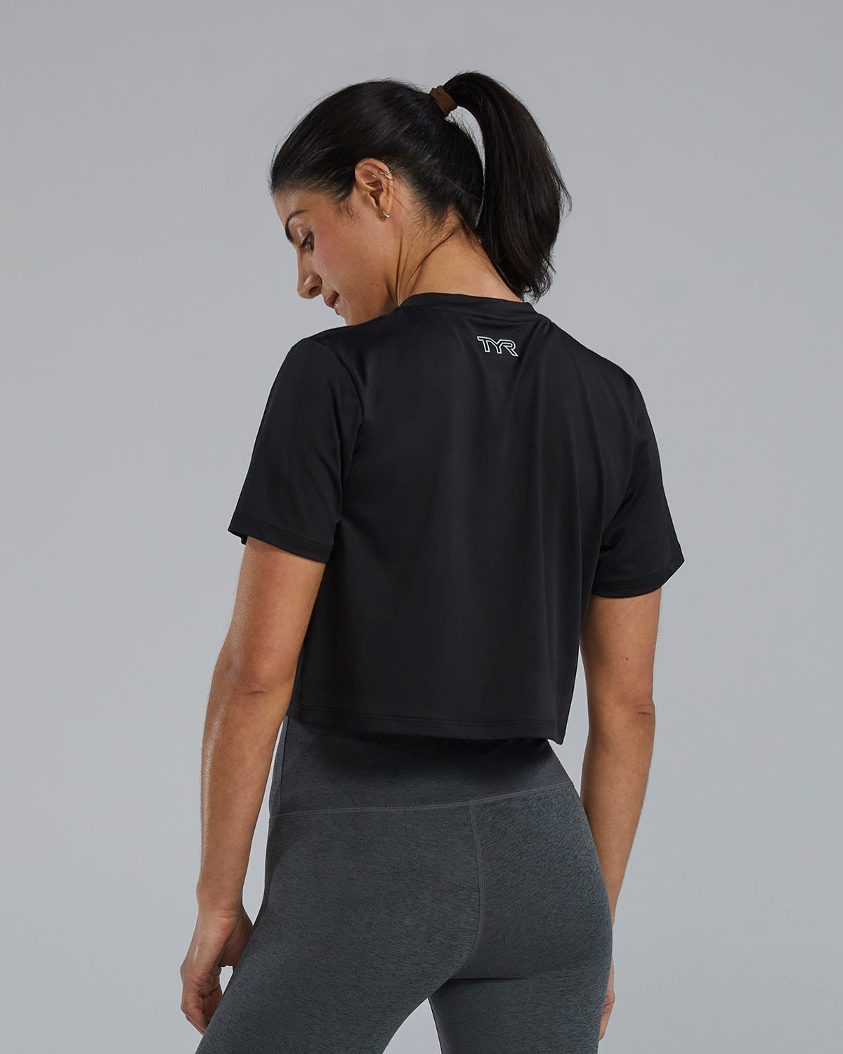 ClimaDryTM Women's Cropped Tech Tee