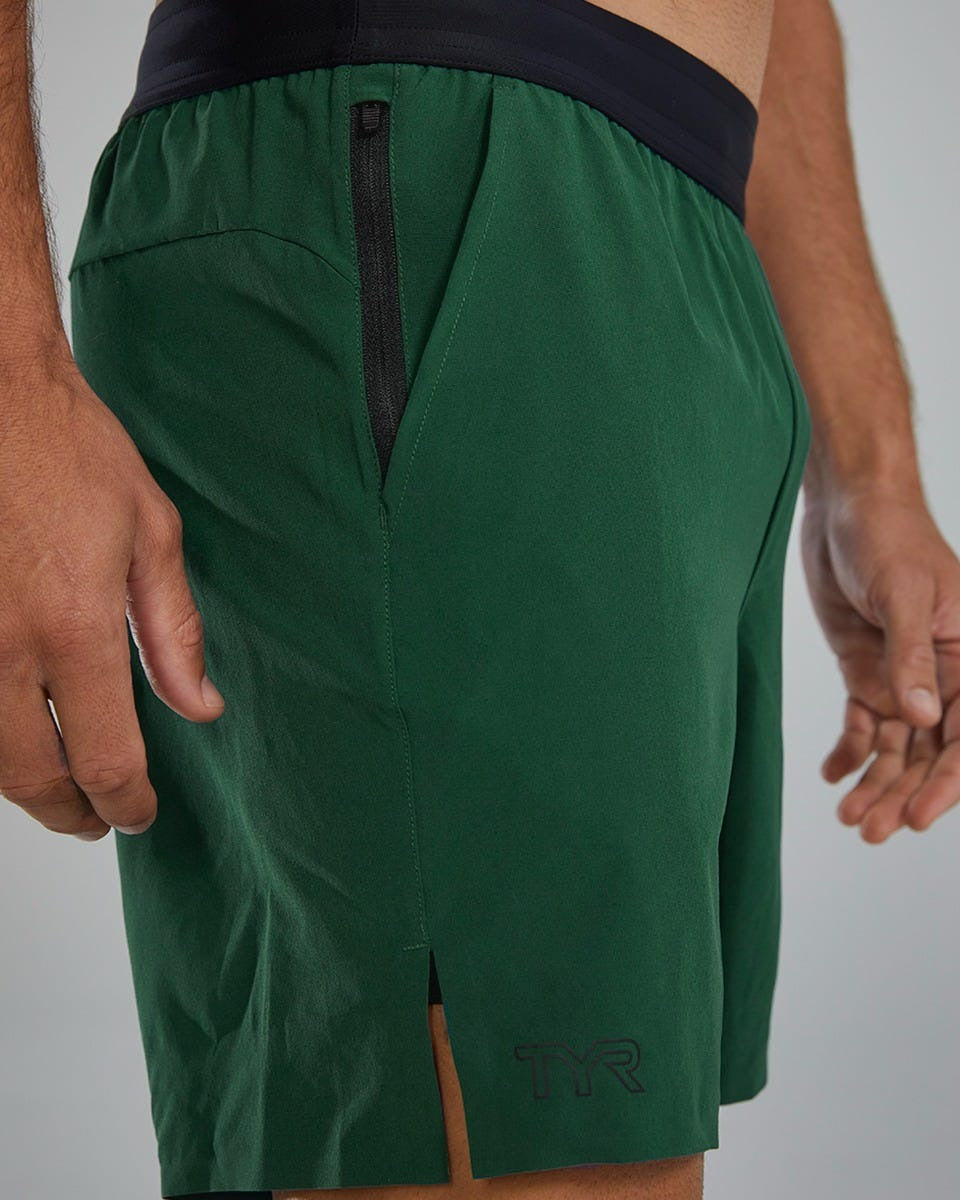 HydrosphereTM Men's Lined 7" Unbroken Shorts - Solid