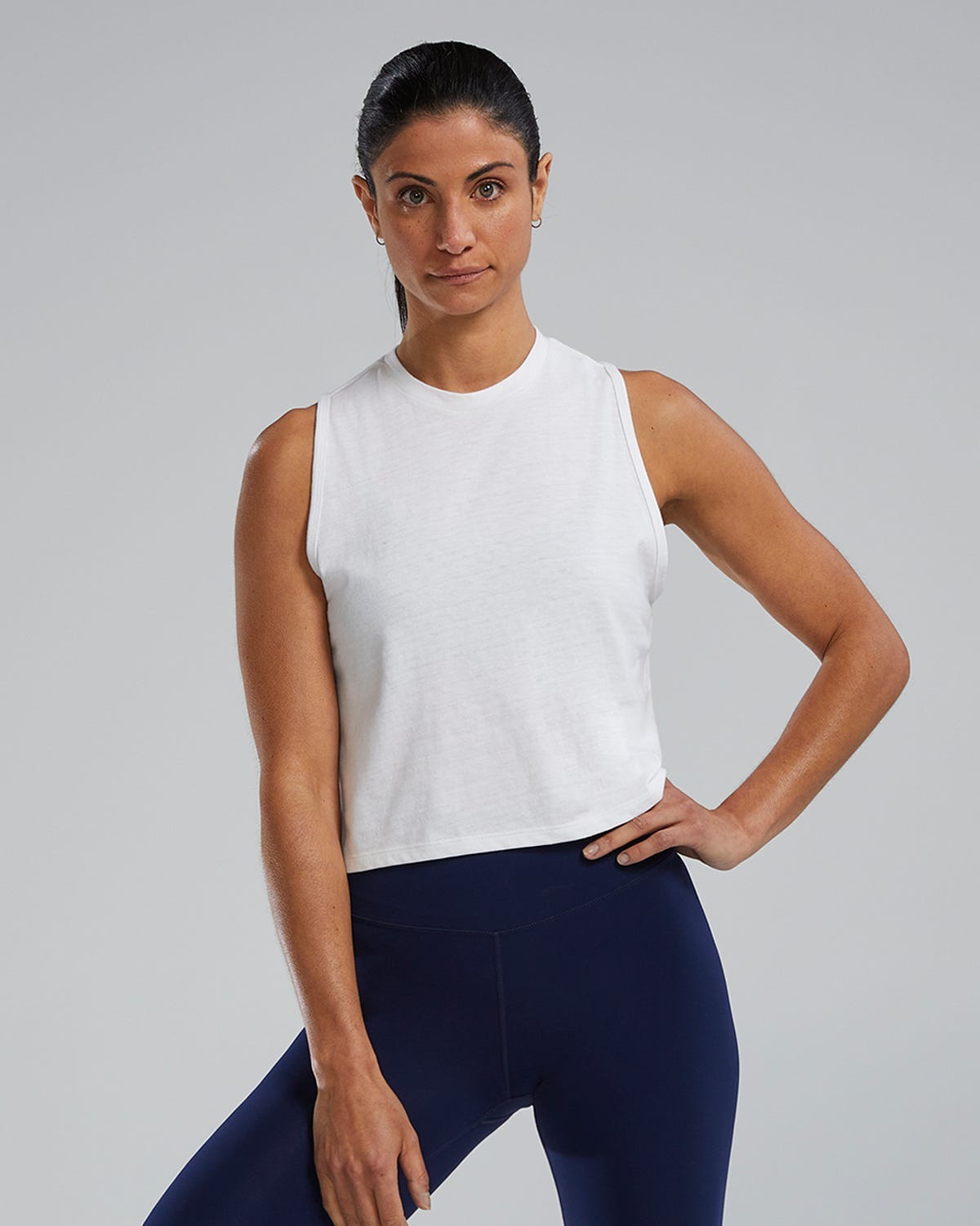 Women's Triblend Cropped Tank