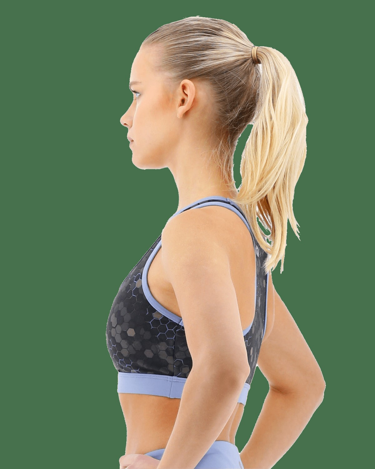 Durafast Elite® Women's Lyn Racerback - Carbon Hex
