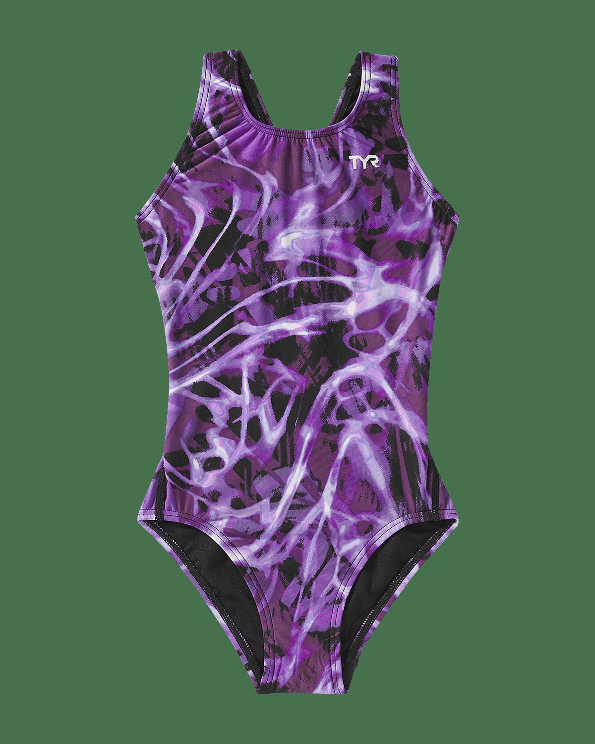 Durafast Lite® Girl's Maxfit Swimsuit - Electro