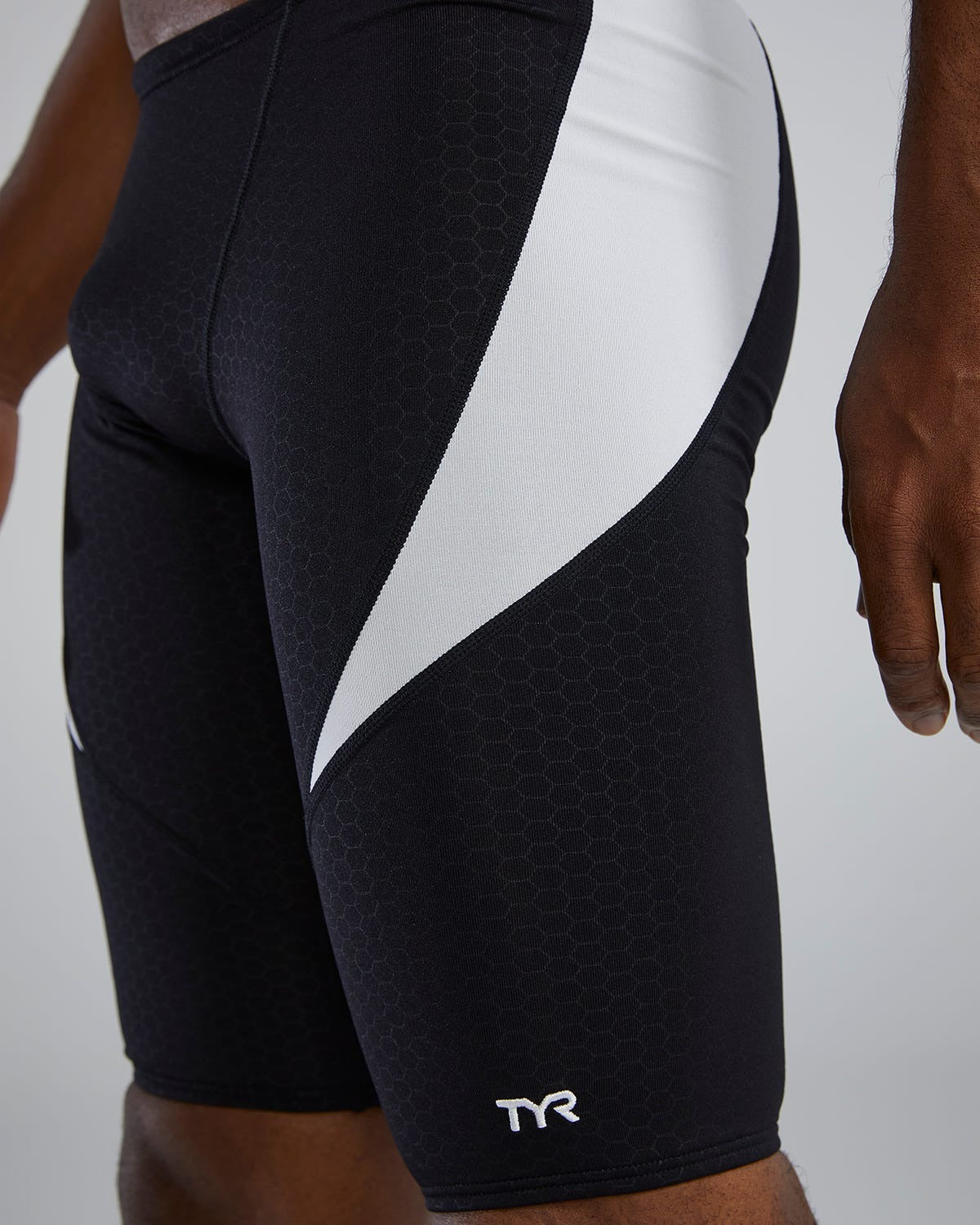 Durafast Elite® Men's Curve Splice Jammer Swimsuit - Hexa