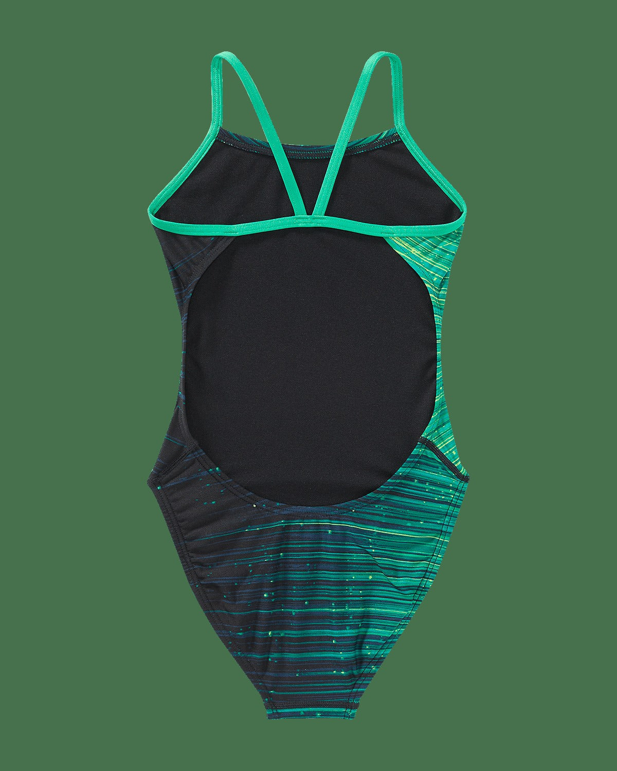 Durafast Elite® Girl's Cutoutfit Swimsuit - Speedwarp
