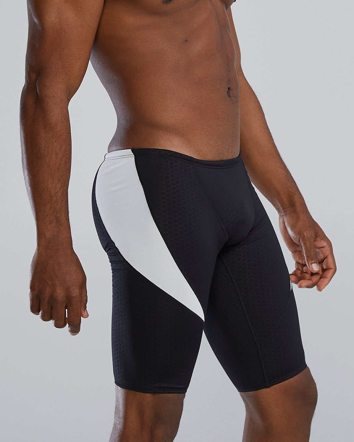 Durafast Elite® Men's Curve Splice Jammer Swimsuit - Hexa