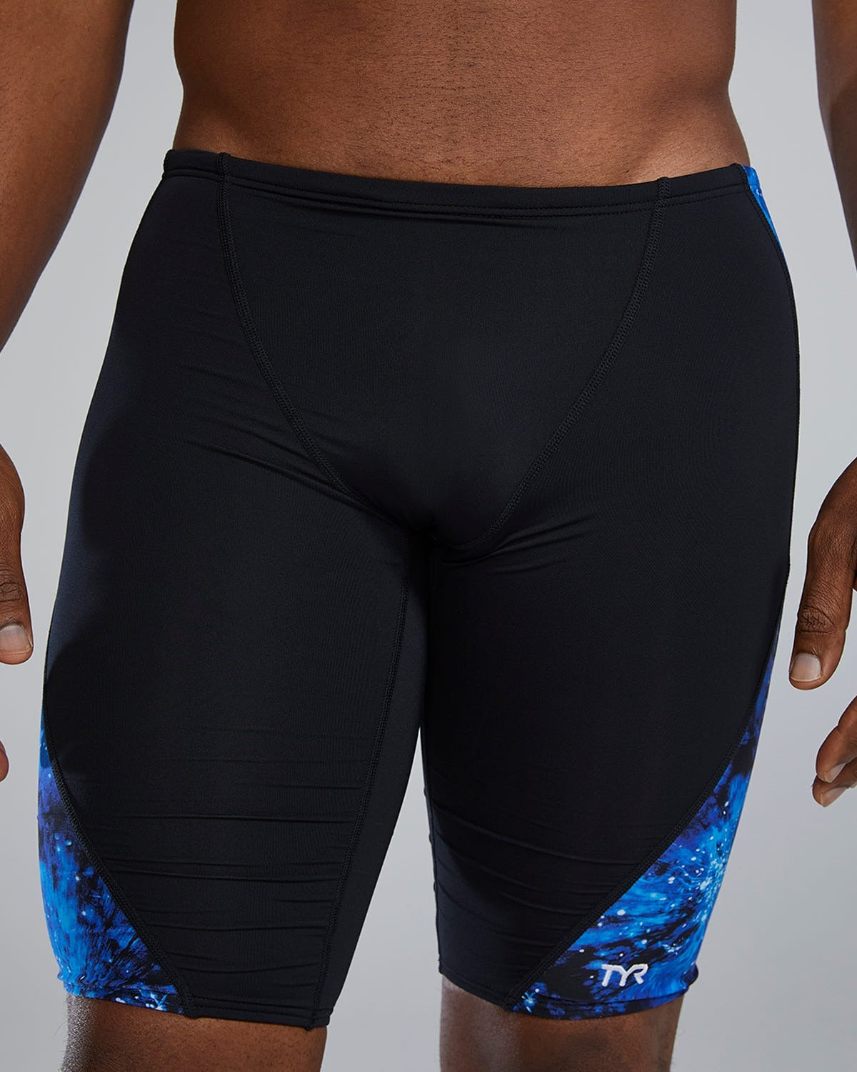 Men's Blade Splice Jammer Swimsuit - Radiant Flare