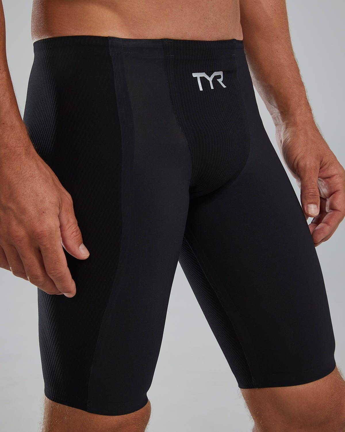 Men's Shockwave High-Waist Jammer Tech Suit - Solid