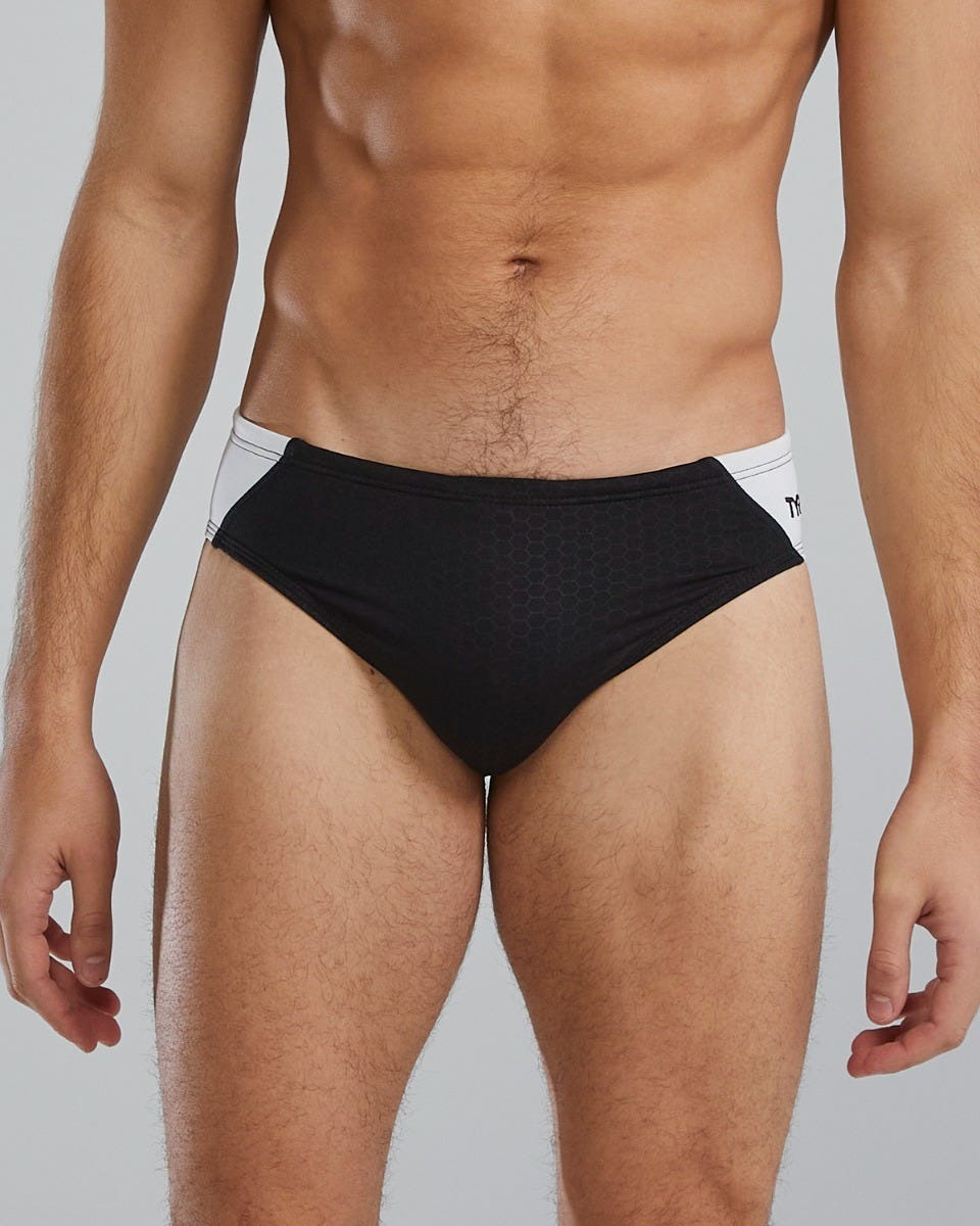 Durafast Elite® Men's Blade Splice Brief Swimsuit - Hexa