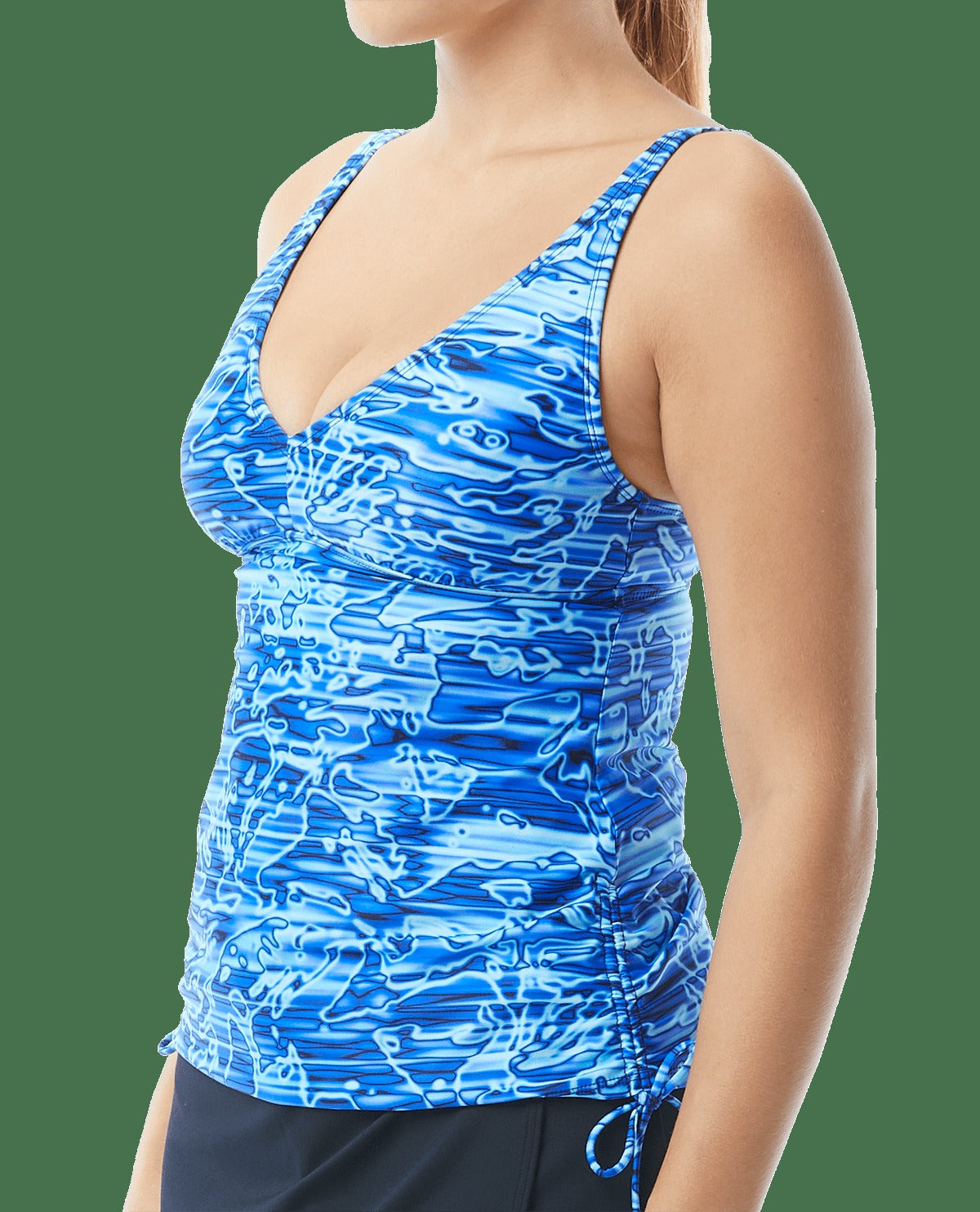 Women's V-Neck Tankini - Lucid